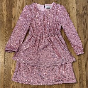 Vineyard Vines Tiered Sequin Dress size Small